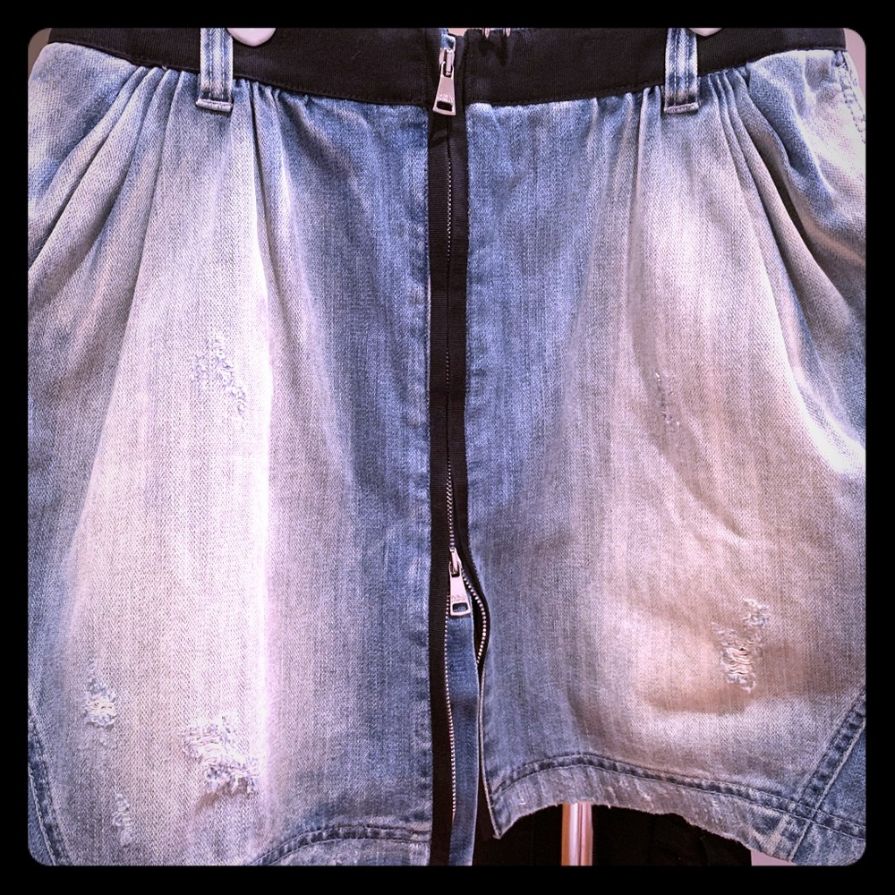 Dolce & Gabbana denim mini skirt